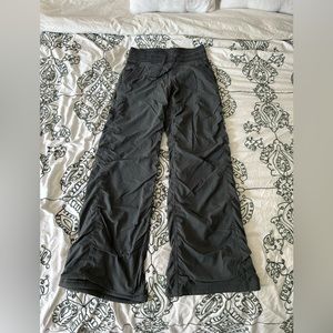 Lululemon gray dance studio wide leg pants size 4.